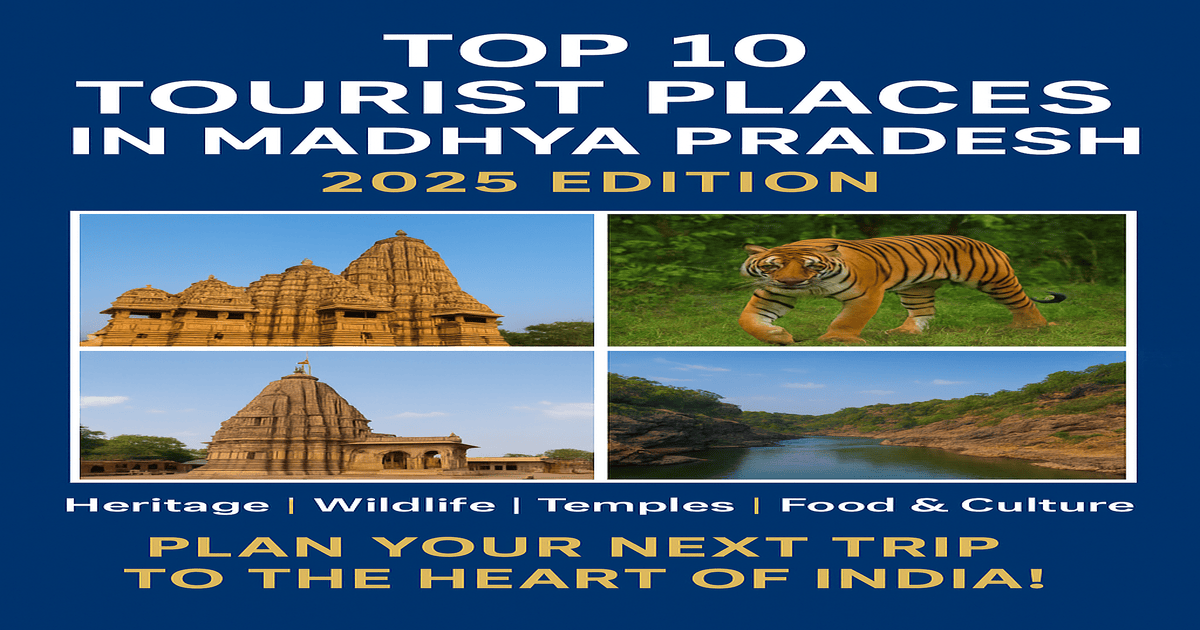 Top 10 Must-Visit Tourist Places in Madhya Pradesh in 2025